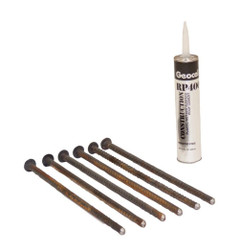 Justrite 1792KIT Steel 1/2 in Speed Bump Kit - Each