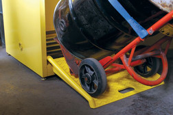Justrite 1794 1000lb Yellow Curb Ramp - Each