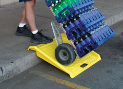 Justrite 1794 1000lb Yellow Curb Ramp - Each