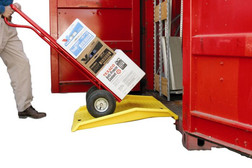 Justrite 1795CR 750 lb Yellow Shipping Shipping Container Ramp - Each