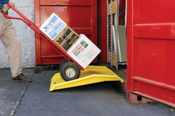 Justrite 1795CR 750 lb Yellow Shipping Shipping Container Ramp - Each