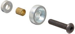 Justrite 25881 Bi-Fold Wheel Kit - Each