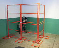 Justrite 26468 4 ft 8 ft Metal Frame Kit - Each