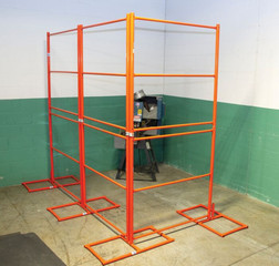 Justrite 26468 4 ft 8 ft Metal Frame Kit - Each