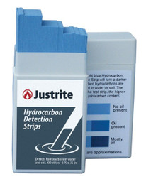 Justrite 26486 Blue Hydrocarbon Detection Strip - Each