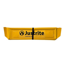 Justrite 28585 PVC Yellow Folding Utility Tray - Each