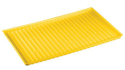 Justrite 29056 Polyethylene Yellow Sump Liner - Each