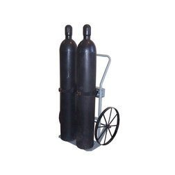 Justrite 35020 600 lb Double Cylinder Hand Truck - Each