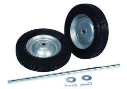 Justrite 35372 1.75 in 15.75 x 0.5 in Replacement Semi-Pneumatic Wheel and Axle Set - Each