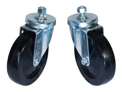 Justrite 35390 High Density Polyethylene Replacement Swivel Caster Set - Each