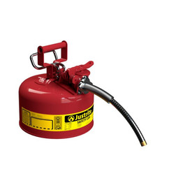 Justrite 7210120 Steel 1.68 in Type II AccuFlow Safety Can - Each