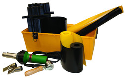 Eagle 82BRK Black PVC Coated Fabric Berm Repair Kit - Each