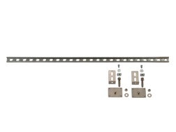Justrite 84000 Steel Seismic Bracket Adapter Kit without Drill - Each