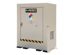 Justrite 911020 Steel Bone Non-Combustible Outdoor Safety Locker - Each