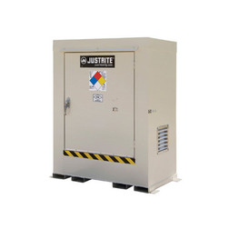 Justrite 911020 Steel Bone Non-Combustible Outdoor Safety Locker - Each