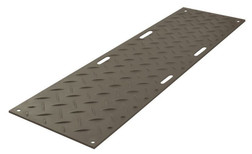 Checkers Safety AM28S1HH8 120 Ton Black Ground Protection Mat - 1/Pack