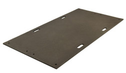 Checkers Safety AM36S1 120 Ton Black Ground Protection Mat - 1/Pack
