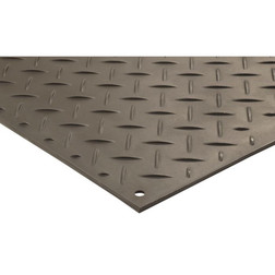 Checkers Safety AM36S1 120 Ton Black Ground Protection Mat - 1/Pack