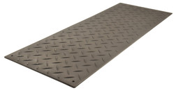 Checkers Safety AM38 120 Ton Black Ground Protection Mat - 1/Pack