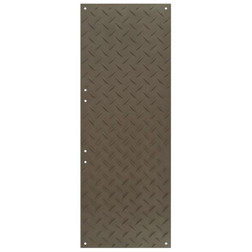 Checkers Safety AM38 120 Ton Black Ground Protection Mat - 1/Pack