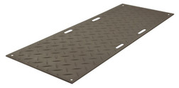 Checkers Safety AM38S1HH8 120 Ton Black Ground Protection Mat - 1/Pack