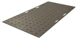 Checkers Safety AM48S1HH4 120 Ton Black Ground Protection Mat - 1/Pack
