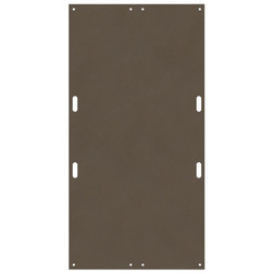 Checkers Safety AM48S2HH8 120 Ton Black Ground Protection Mat - 1/Pack