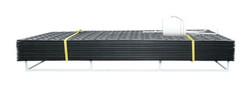 Checkers Safety AMCP3S1 120 Ton Black Ground Protection Mat - 12/Pack