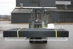 Checkers Safety AMCP4 120 Ton Black Ground Protection Mat - 12/Pack
