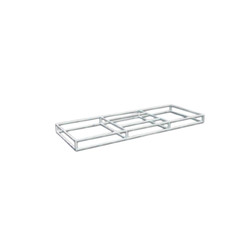 Checkers Safety AMRK Metal 96 in Turn-A-Rack Metal Ground Protection Transport Storage Skid - Each