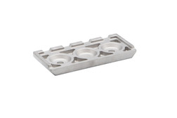 Checkers Safety ATCLEAT-3514 Aluminum 15.5 in Replacement Cleat - Each