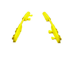 Checkers Safety CPRL-1X125-Y Yellow Polyurethane Accessibility Rail - Each