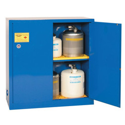 Eagle CRA32X 30 gal Blue Acid Corrosive Corrosives/Acids Safety Cabinet - Each