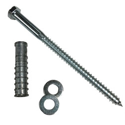 Eagle CS/SB/TS-LAG-8 2.5 in 9.38 in Lag Bolt Mounting Hardware Kit - Each