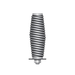 Checkers Safety FS7006U-DUD 2 in Ultra Heavy-Duty Spring Mount - Each