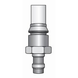 Checkers Safety FSQD-MA 4 in Male Quick Disconnect Base Mount - Each