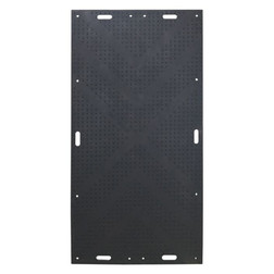 Checkers Safety LIB48 160000 lb Black Ground Protection Mat - Each