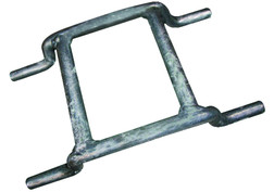 Checkers Safety RTL-D-G Galvanized Steel 3.25 in Double Round Link - Each