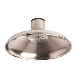 Hughes SS-ROSE Stainless Steel 4.6 in H x 10 in W x 10 in D Exterior Safety Shower Rose - Each
