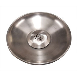 Hughes SS-ROSE Stainless Steel 4.6 in H x 10 in W x 10 in D Exterior Safety Shower Rose - Each