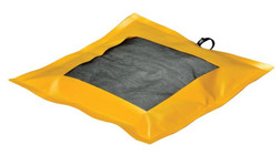 Justrite T8340 Yellow PVC Coated Fabric SpillNEST Drip Pad - Each