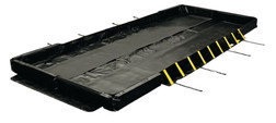 Justrite T8430DR Drive-In and Drive-Out Talon Spill Containment Berm - Each