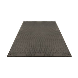 Checkers Safety VM28 95 Ton Black Ground Protection Mat - Each