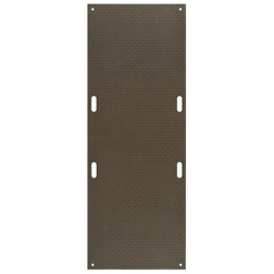 Checkers Safety VM38S1HH8 95 Ton Black Ground Protection Mat - Each