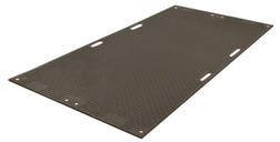 Checkers Safety VM48HH8 95 Ton Black Ground Protection Mat - Each