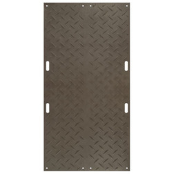 Checkers Safety VM48HH8 95 Ton Black Ground Protection Mat - Each