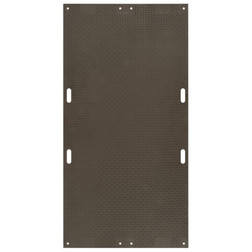 Checkers Safety VM48S1HH8 95 Ton Black Ground Protection Mat - Each