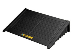 Justrite 28688 1000 lb Black Spill Containment Ramp - Each
