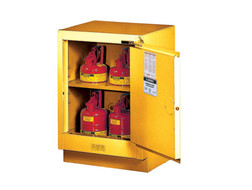 Justrite 882400 18 gauge Steel Powder Coated Sure-Grip EX Under Fume Hood Flammable Cabinet - Each