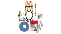 Super Anchor Safety 4075 MAX-X SuperGrab 340 lb Pneumatic Fall Protection Safety Kit - 1/Box